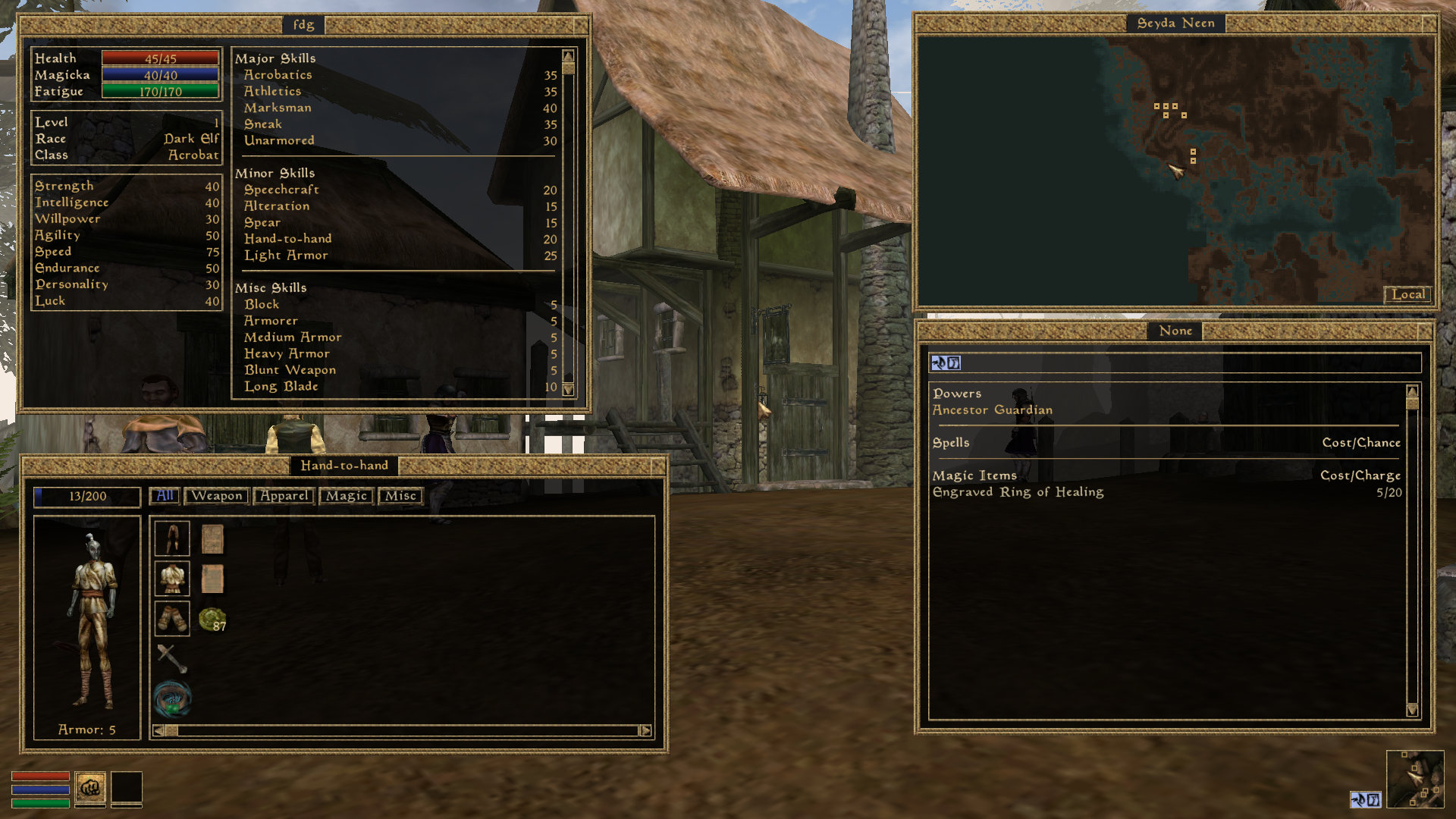 unofficial morrowind patch vs. morrowind code patch